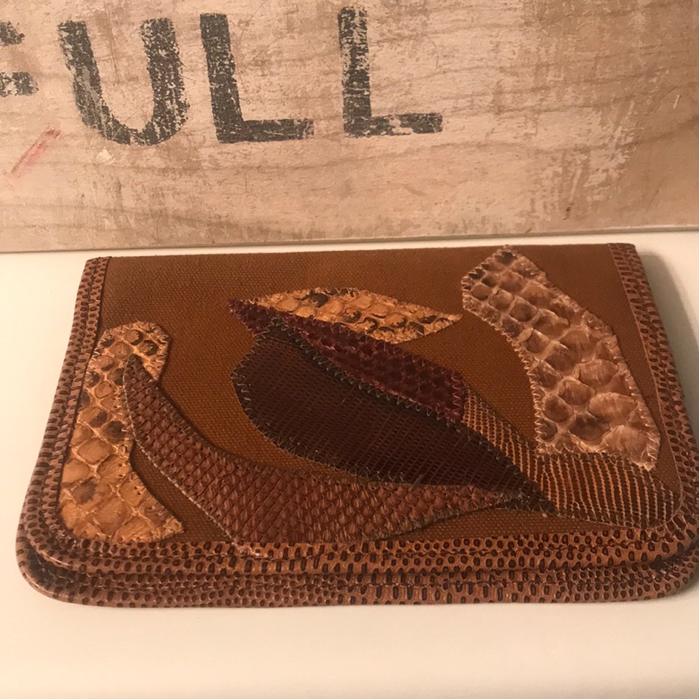 Carlos Falchi wallet/passports holder